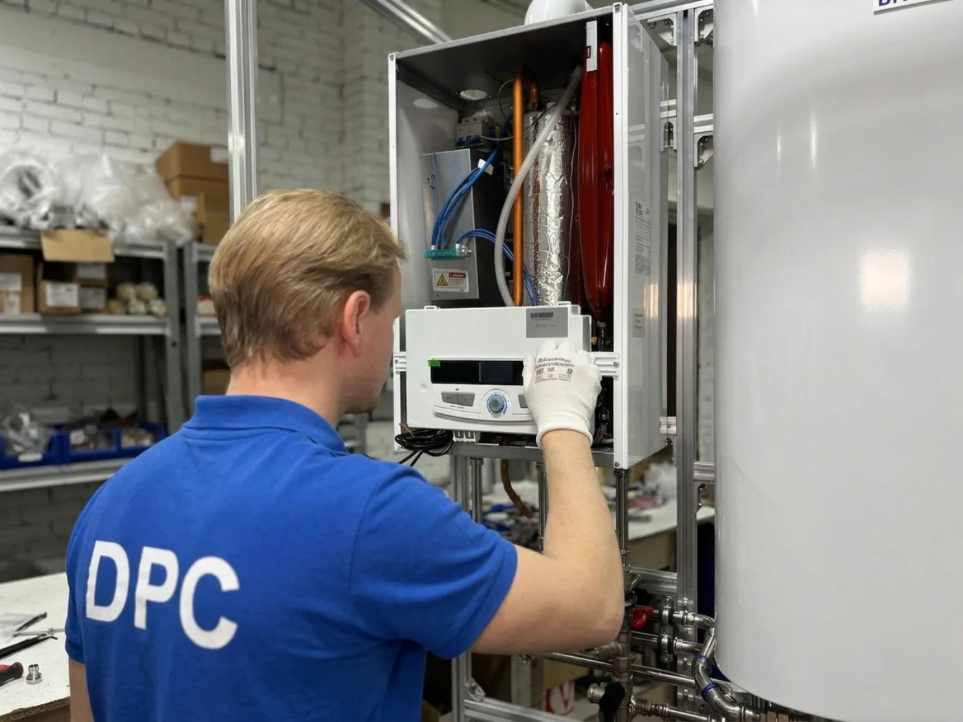 Remplacement de chaudière à condensation dans le pays de Meaux